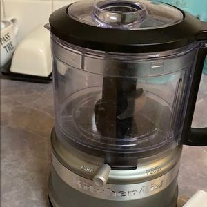 KitchenAid chopper and puree